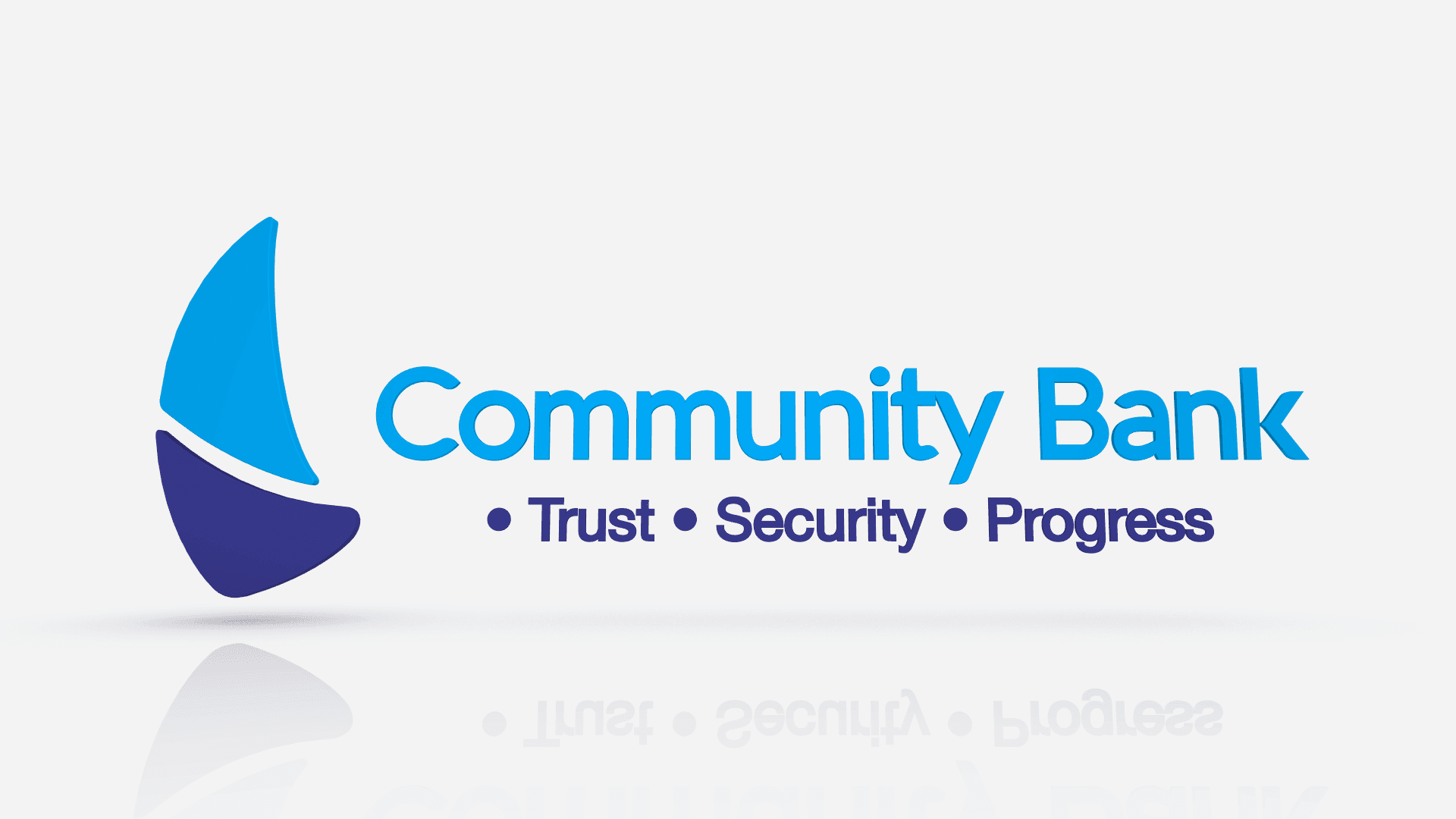 Logo concept and design for Community Bank